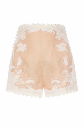 Floral motif shorts, zdjęcie 1 Floral motif shorts od Zimmermann